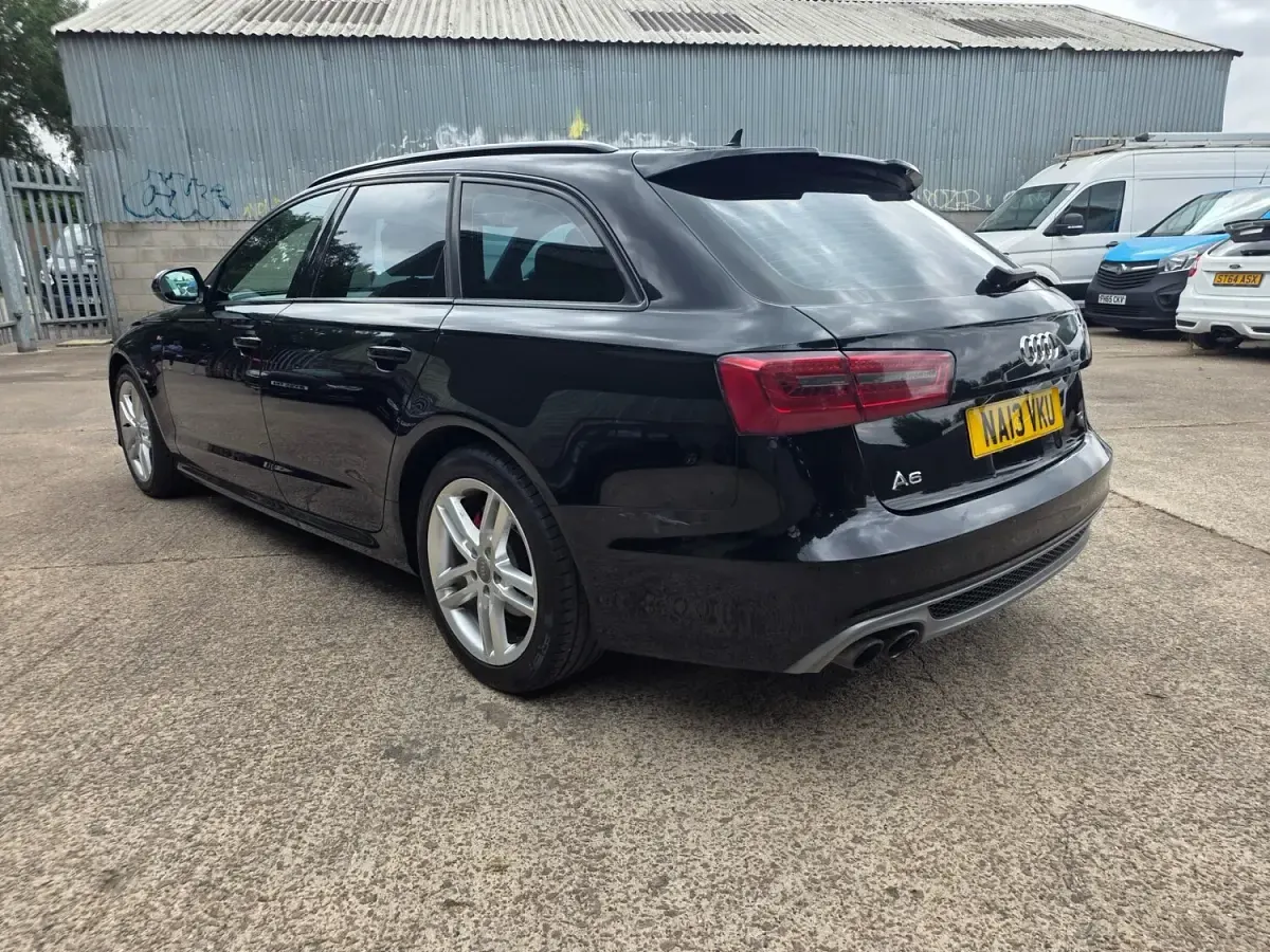 Used Audi A6 S-Line 2013 Black Estate
