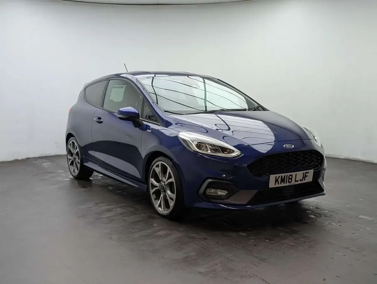 Used Ford Fiesta ST-Line 2018 Blue Hatchback