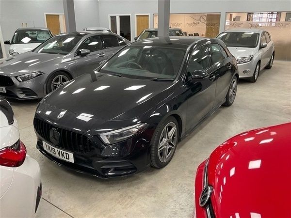 Black Used 2019 Mercedes A200 AMG line Hatchback | £19,985 (Expensive) - Image 1/1