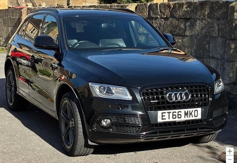 Black Used 2017 Audi Q5 S-line plus SUV | £17,399 (Good price) - Image 1/1