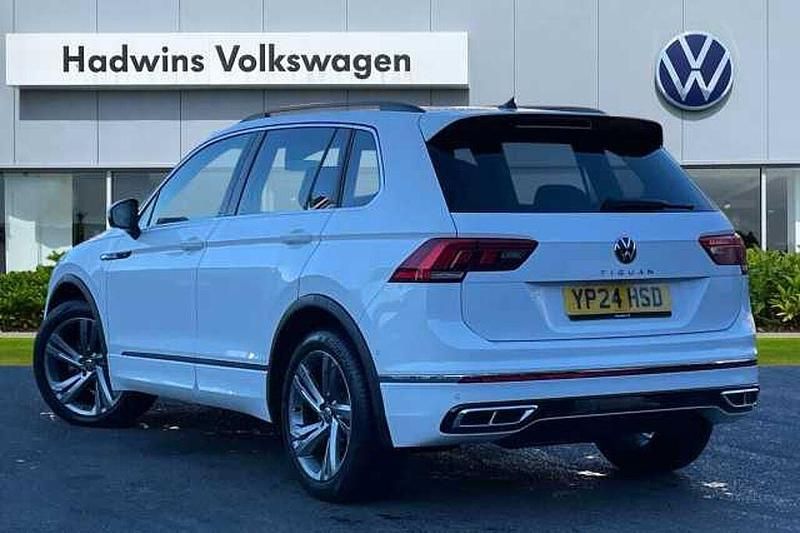 Used VW Tiguan R-line Edition 150 HP (110 kW) 2024 White SUV