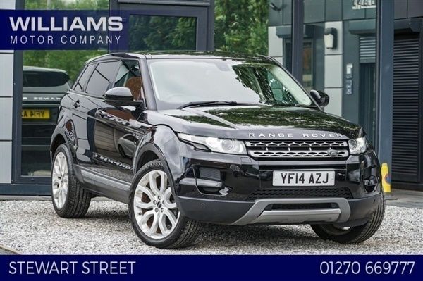Black Used 2014 Land Rover Range Rover evoque Pure SUV | £10,990 (Fair price) - Image 1/1