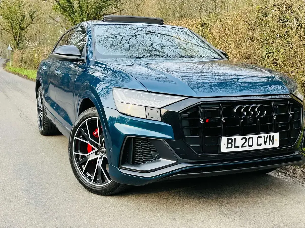 Used Audi SQ8 Comfort 435 HP (319 kW) 2020 Blue SUV
