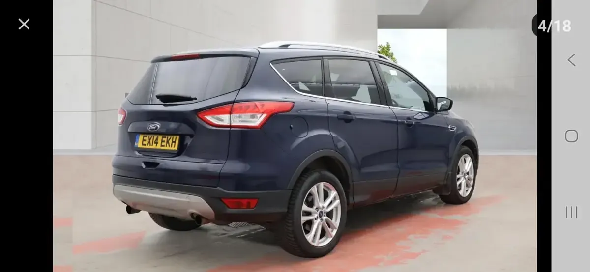 Second-hand Ford Kuga Titanium X 2014 Albastru SUV
