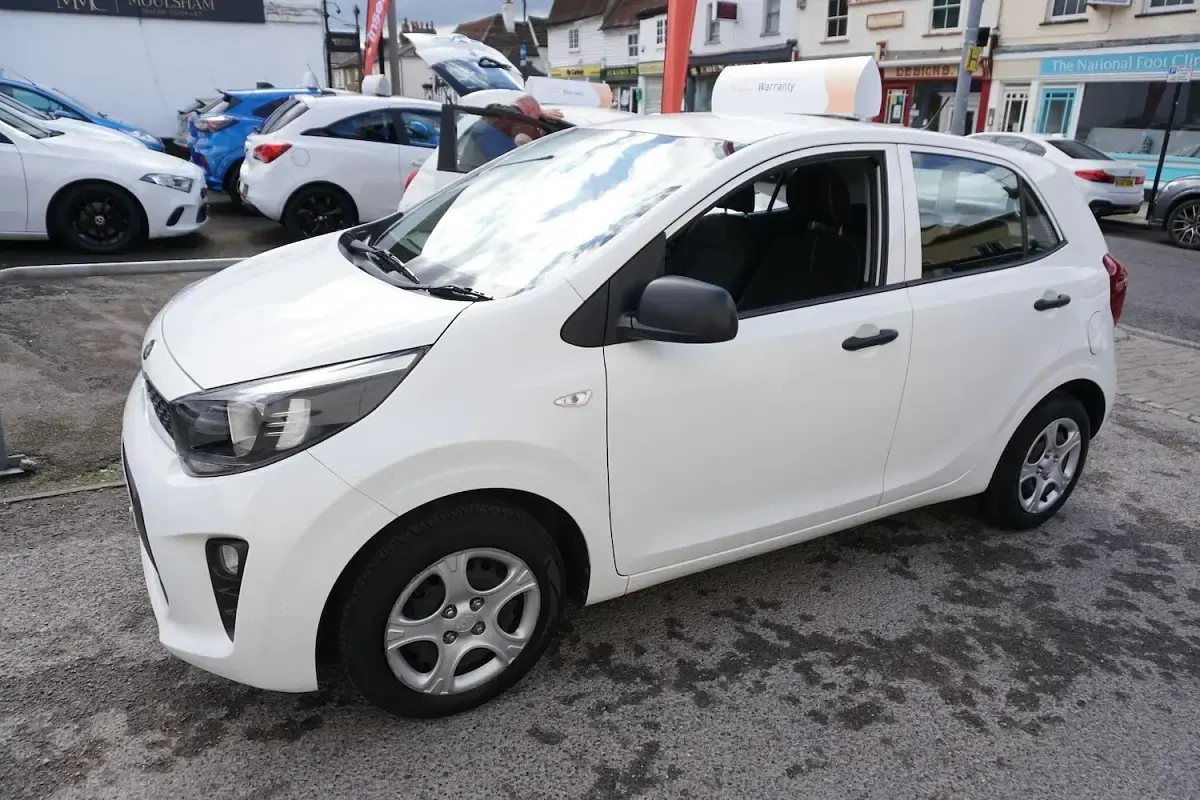 Used Kia Picanto 66 HP (48 kW) 2019 White Hatchback