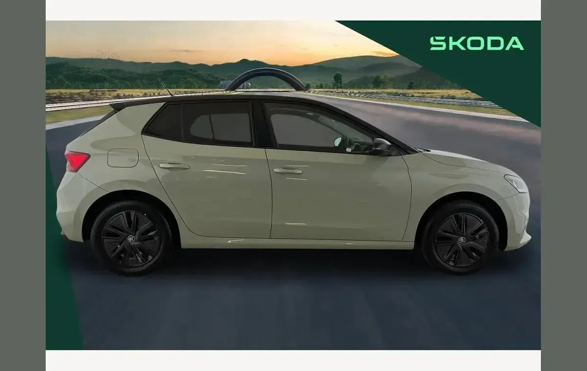 Nowe Skoda Fabia Design Edition 116 KM (85 kW) 2026 Zielony Hatchback