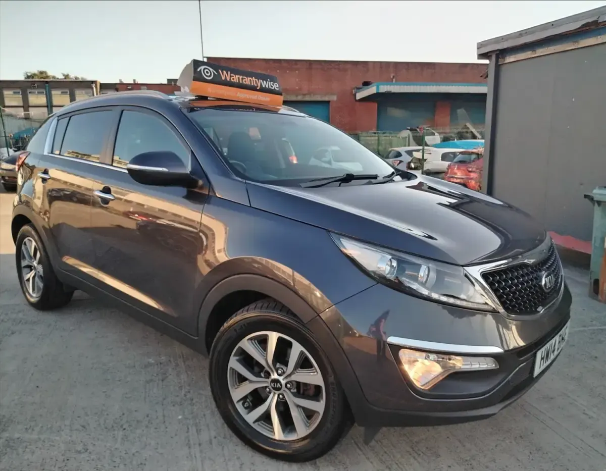 Usado Kia Sportage 133 HP (97 kW) 2014 Cinzento SUV