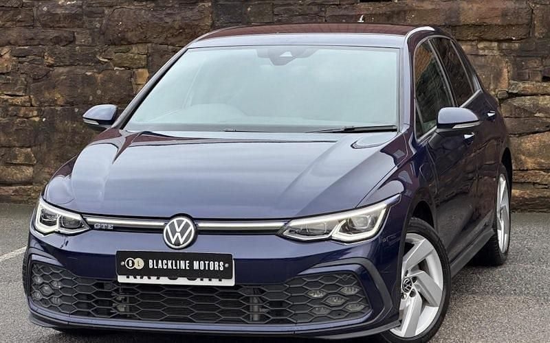 Used VW Golf VIII GTE 245 HP (180 kW) 2024 Blue Hatchback