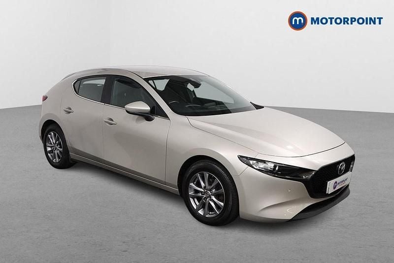 Silver Used 2022 Mazda 3 Hatchback | £13,999 (Good price) - Image 1/4