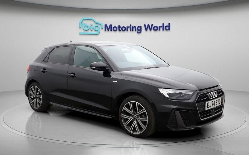 Used Audi A1 Sportback S-Line 95 HP (69 kW) 2024 Black Hatchback