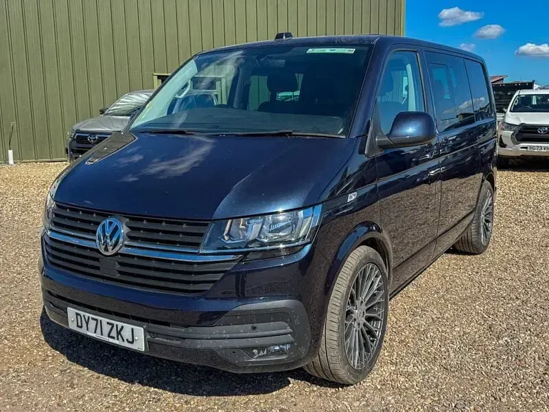 Second-hand VW Transporter Highline 2022 Albastru Van