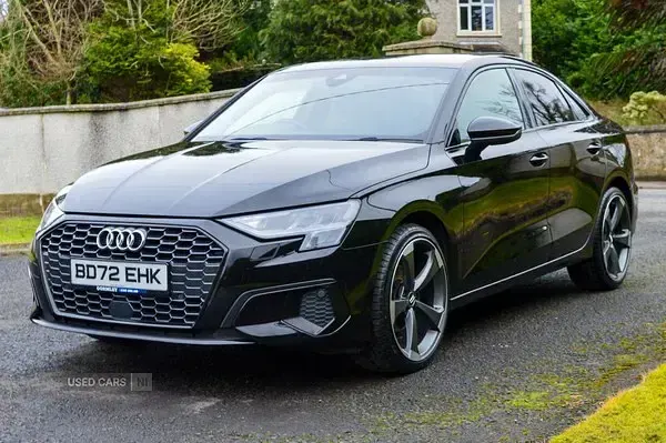 Begagnad Audi A3 Sport 150 HK (110 kW) 2022 Svart Sedan
