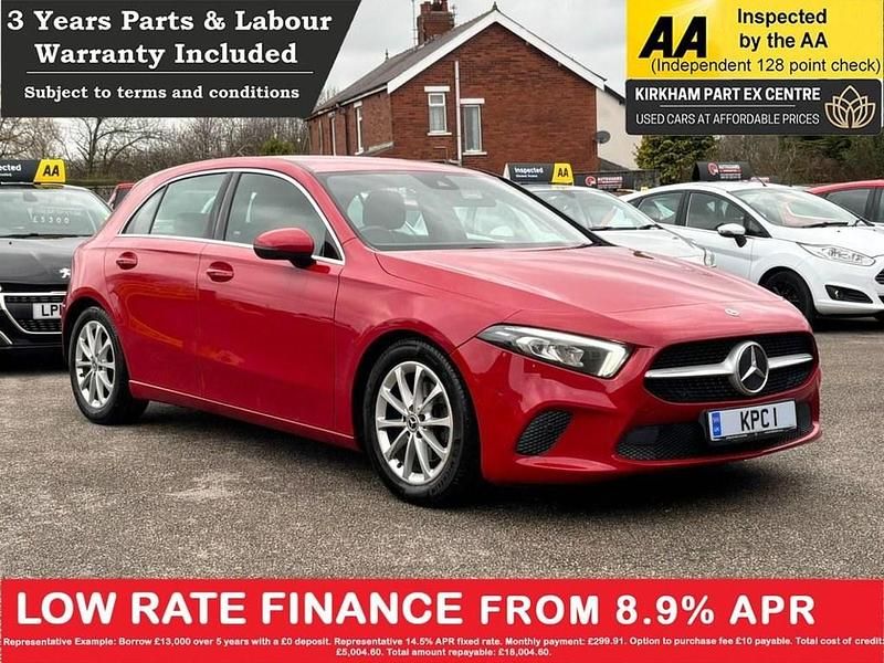 Used Mercedes A200 Executive 163 HP (119 kW) 2019 Red Hatchback
