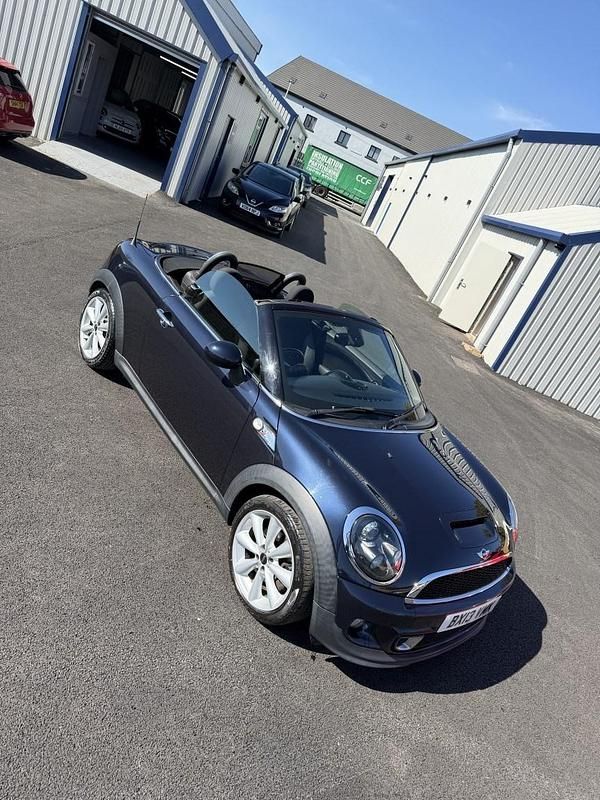 Used Mini Cooper S Cabriolet 184 HP (135 kW) 2013 Blue Cabriolet