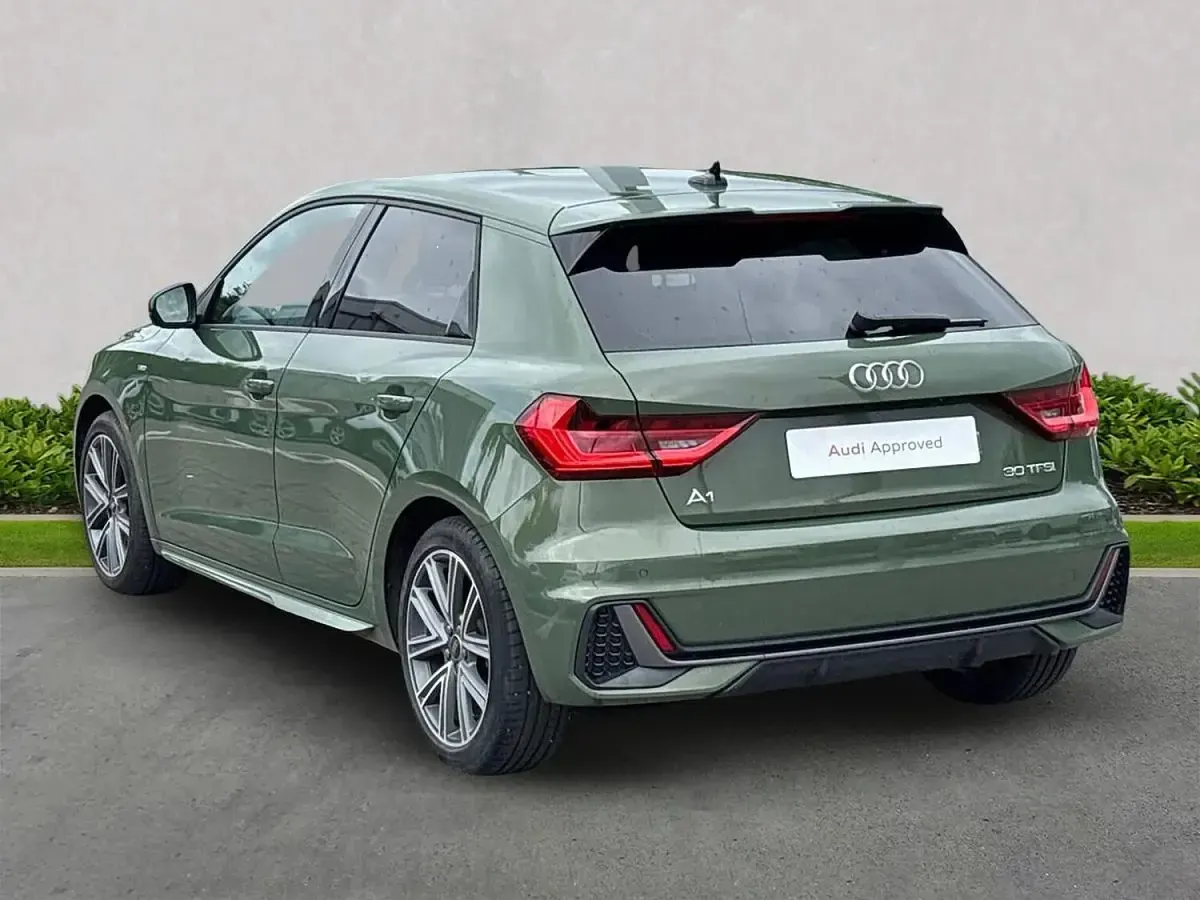 Used Audi A1 Sportback S-Line 116 HP (85 kW) 2025 Green Hatchback
