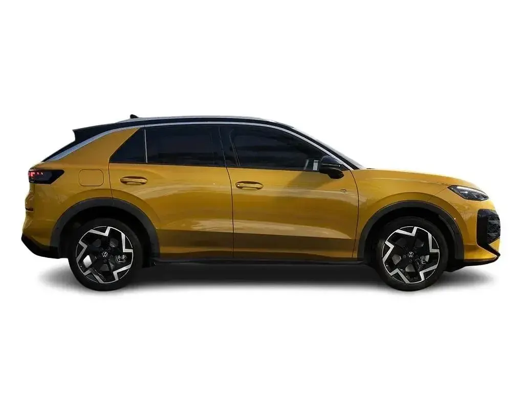 New VW T-Roc R-line 2026 Yellow SUV