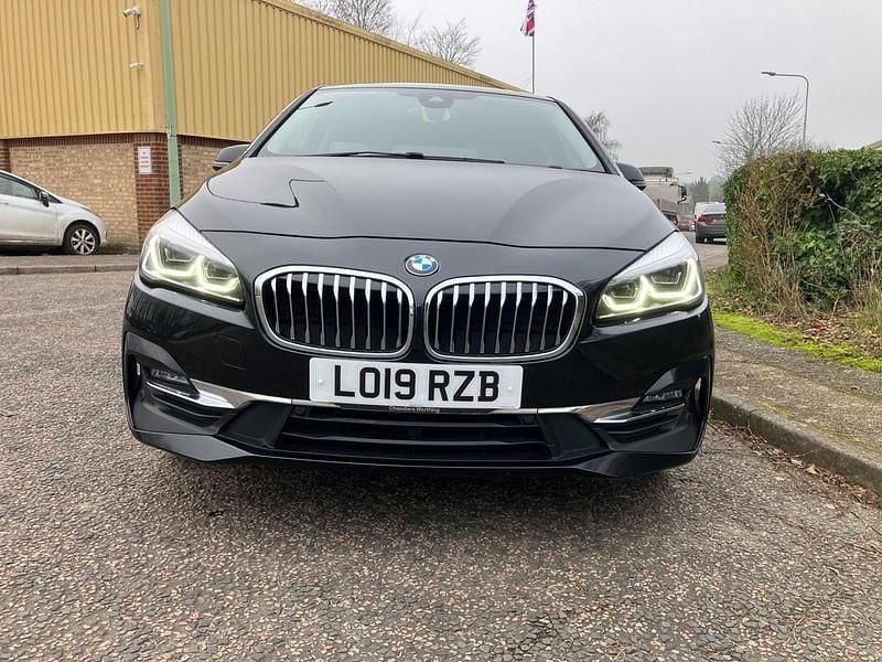 Used BMW 216 Active Tourer Luxury Line 116 HP (85 kW) 2019 Black MPV
