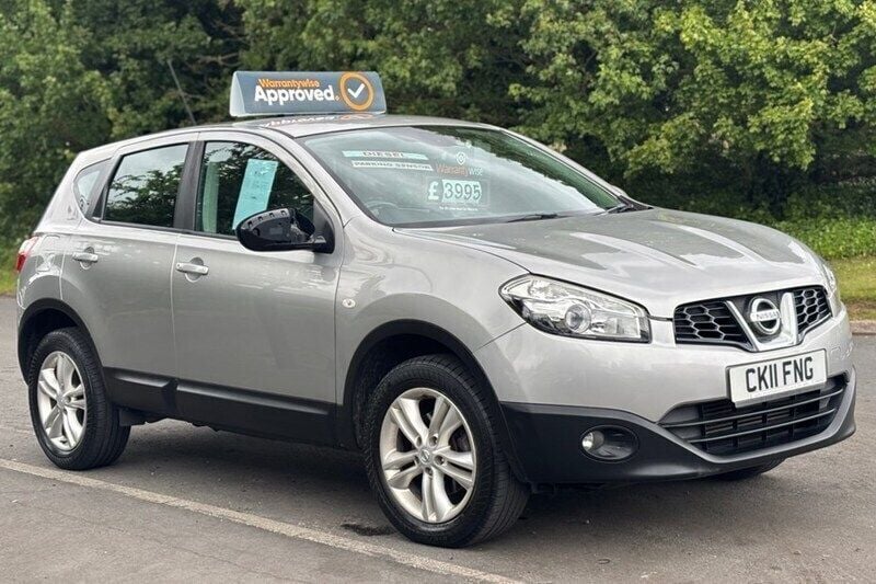 Silver Used 2011 Nissan Qashqai Acenta SUV | £3,995 (A bit pricey) - Image 1/1