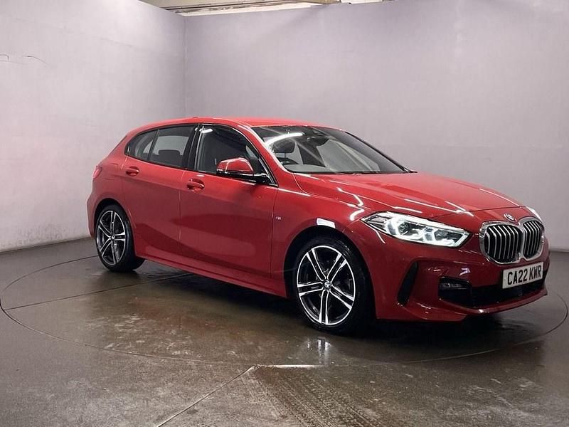Used BMW 118 M Sport 136 HP (100 kW) 2022 Red Hatchback
