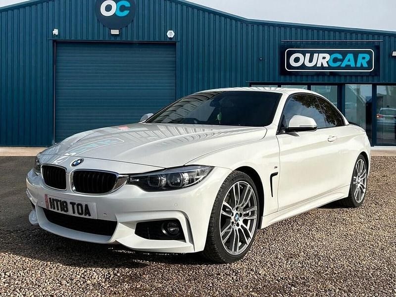 Used BMW 430 Cabriolet M Sport 252 HP (185 kW) 2018 White Cabriolet