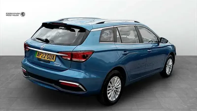 Used MG MG5 EV Exclusive 114 kW (156 HP) 2022 Blue Estate