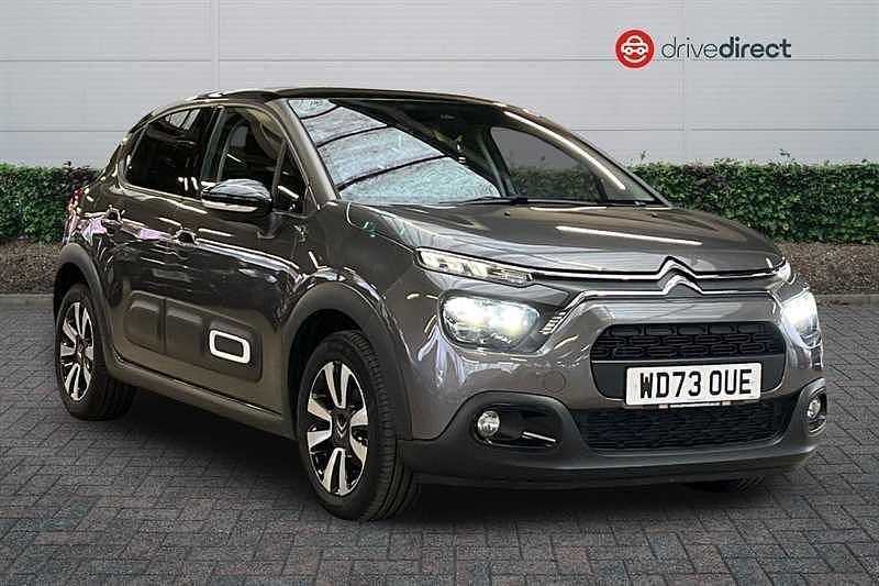 Used Citroën C3 PureTech 83 HP (61 kW) 2023 Grey Hatchback