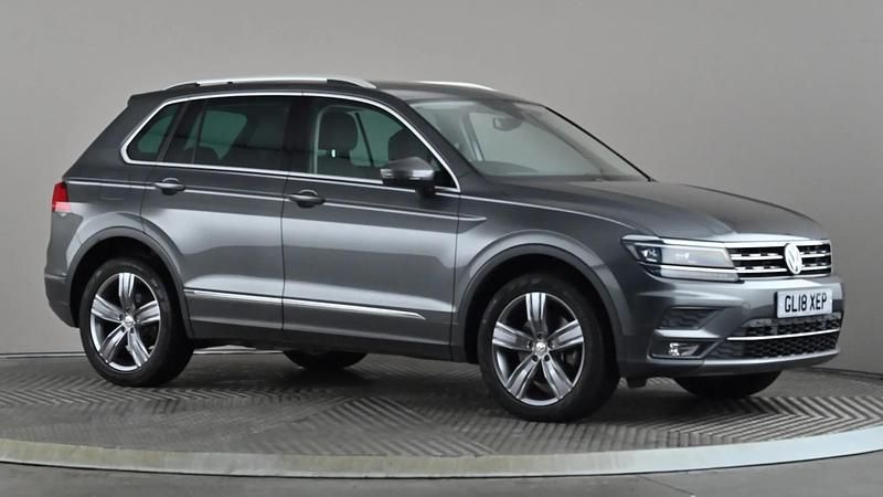 Grey Used 2018 VW Tiguan SEL SUV | £19,798 (Fair price) - Image 1/4