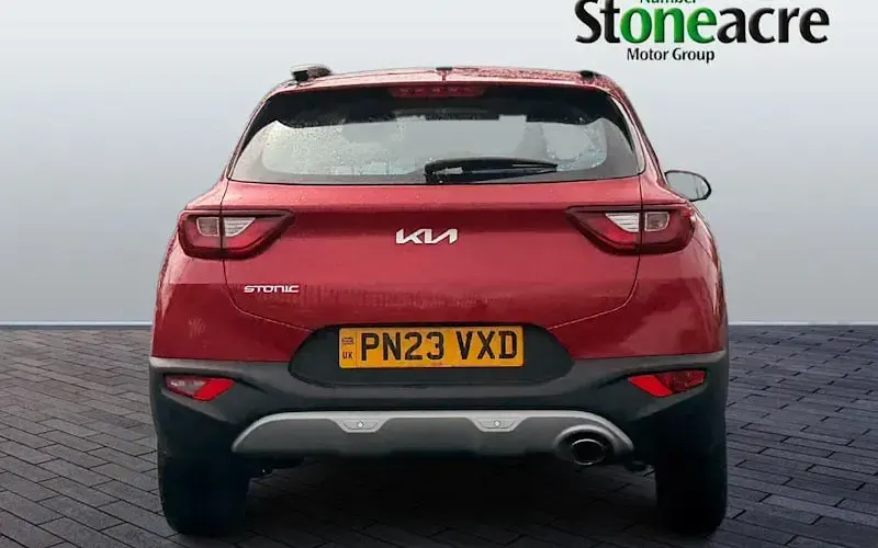 Used Kia Stonic 101 HP (74 kW) 2023 Red SUV