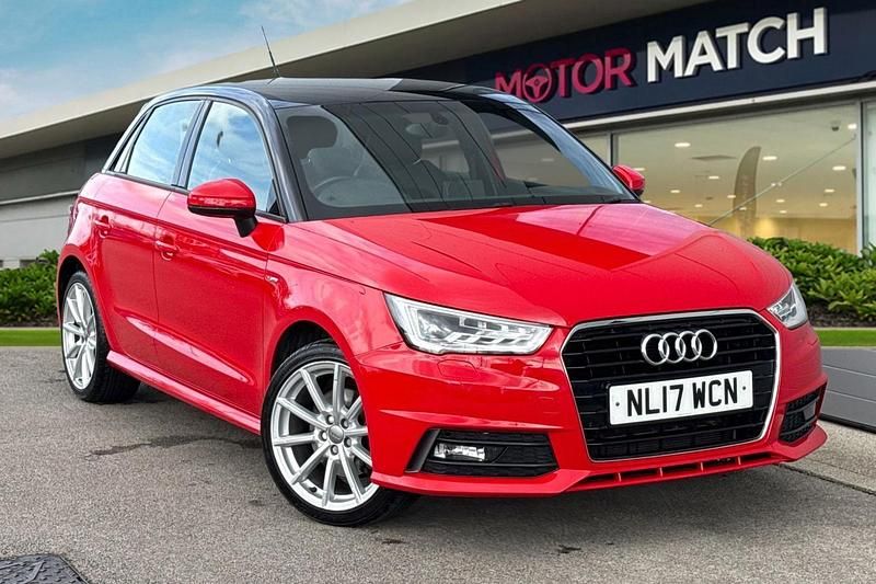 Used Audi A1 S-Line 150 HP (110 kW) 2017 Red Hatchback
