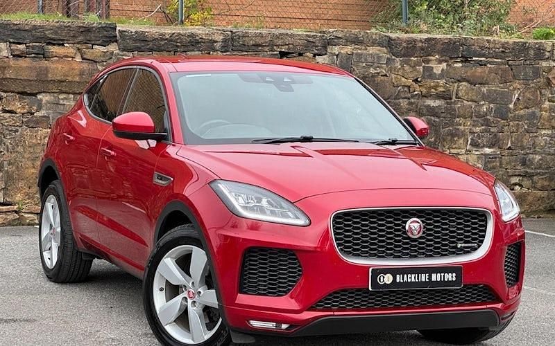 Used Jaguar E-Pace R-Dynamic 150 HP (110 kW) 2019 Red SUV