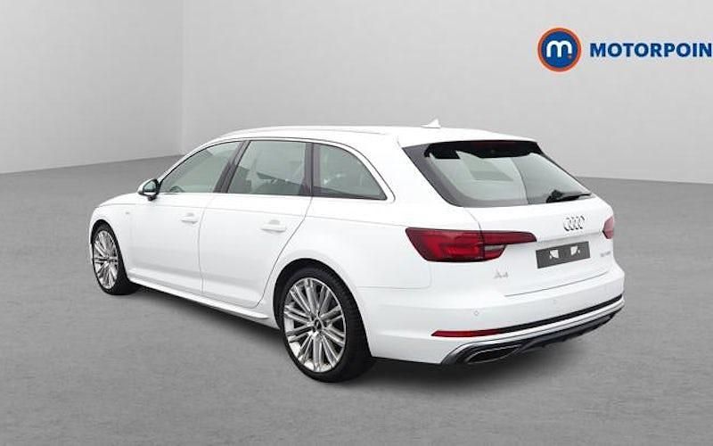 Used Audi A4 S-Line 150 HP (110 kW) 2019 White Estate