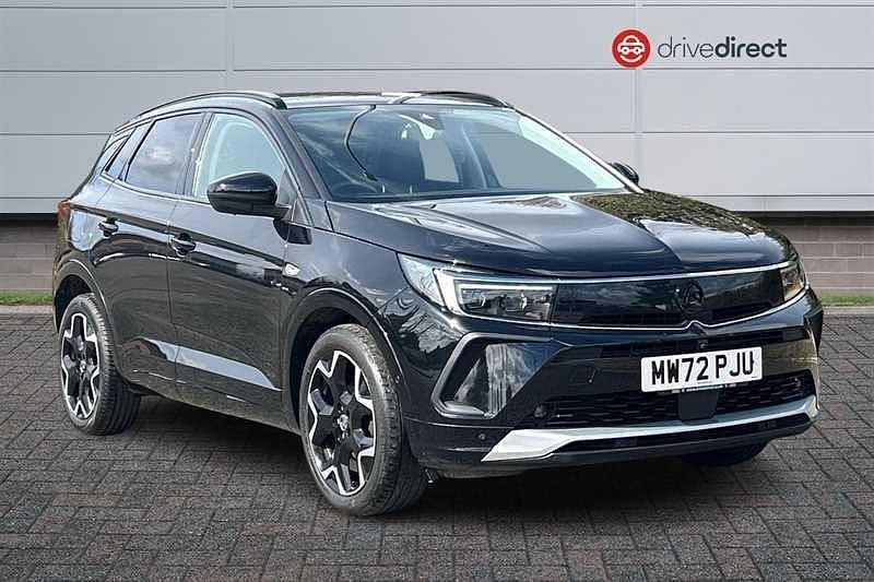 Used Vauxhall Grandland X Ultimate 2022 Black SUV