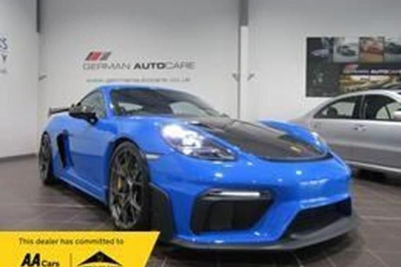 Used Porsche 718 Cayman 2023 Blue Coupe