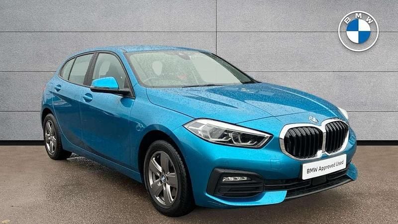 Blue Used 2022 BMW 118 Comfort Edition Hatchback | £16,704 (Good price) - Image 1/4