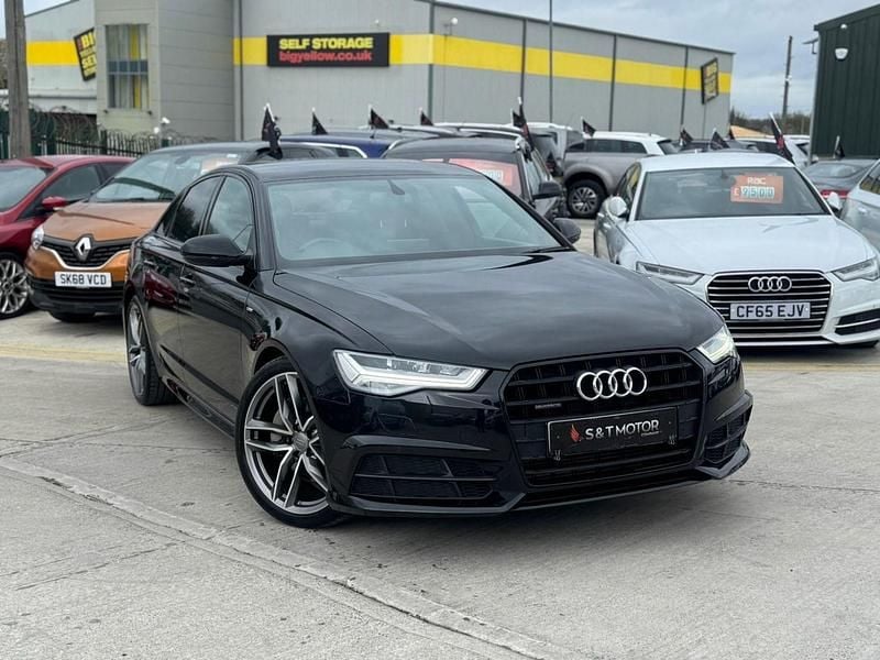 Used Audi A6 Black Edition 272 HP (200 kW) 2018 Black Sedan