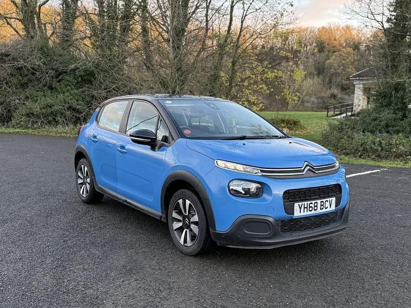 Used Citroën C3 Feel 2018 Blue Hatchback