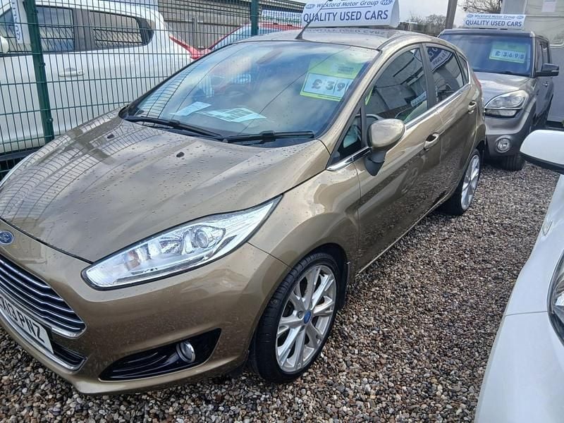 Used Ford Fiesta Titanium X 2013 Brown Hatchback