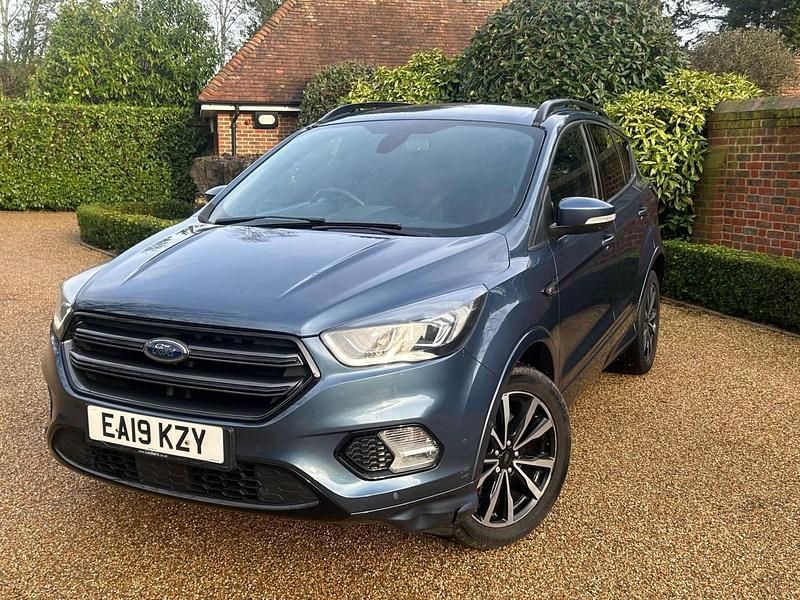 Used Ford Kuga ST-Line 150 HP (110 kW) 2019 Blue SUV