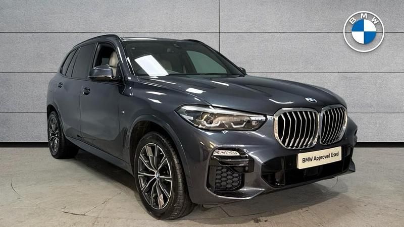 Grey Used 2021 BMW X5 M Sport SUV | £41,495 (Super price) - Image 1/4