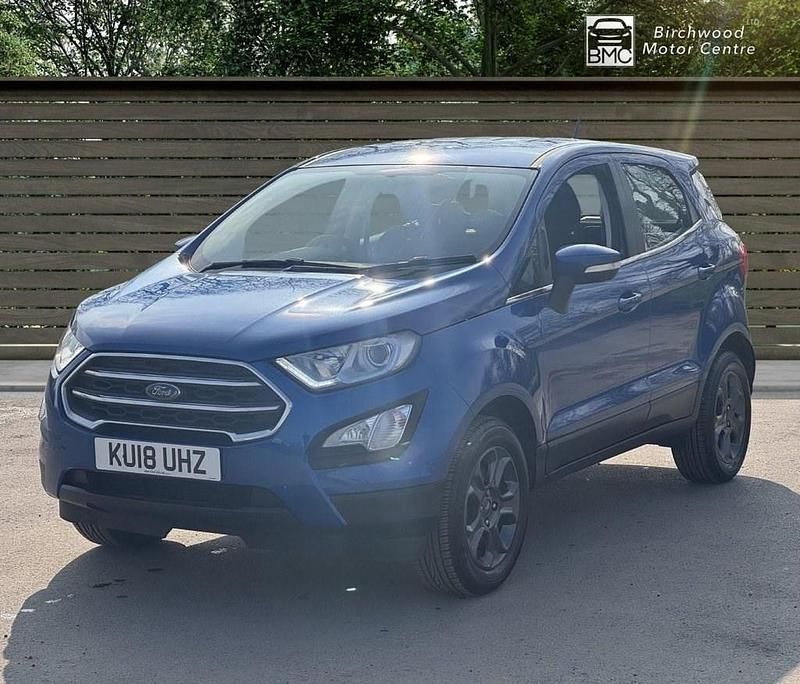 Used Ford Ecosport Zetec 125 HP (91 kW) 2018 Blue SUV