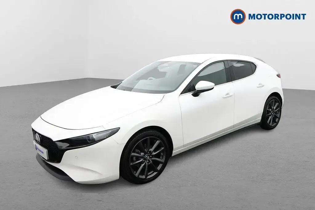 Used Mazda 3 Exclusive-Line 2025 White Hatchback