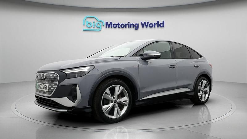 Used Audi Q4 Sportback e-tron S-Line 125 kW (170 HP) 2022 Grey SUV