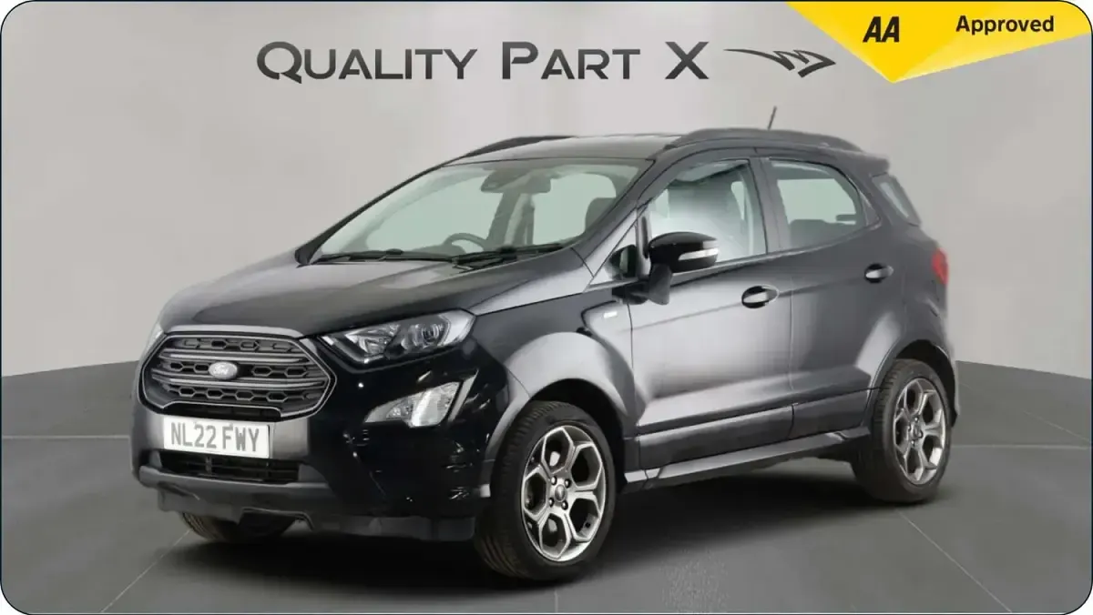 Used Ford Ecosport ST-Line 125 HP (91 kW) 2022 Black SUV