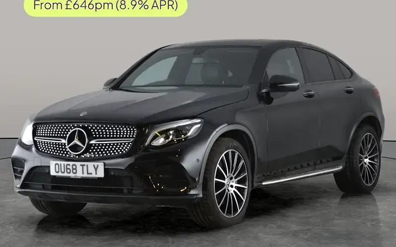 Begagnad Mercedes GLC220 AMG Line Premium 170 HK (125 kW) 2018 Sportkupé