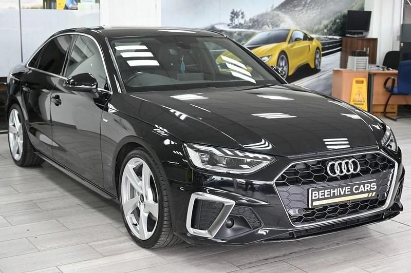 Used Audi A4 S-Line 2022 Black Sedan