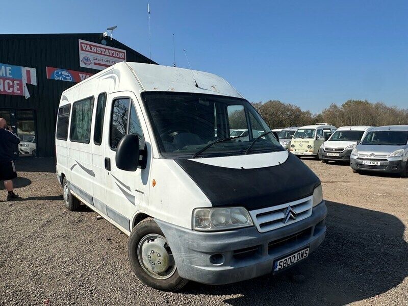 White Used 2002 Citroën Relay Van | £2,495 (Fair price) - Image 1/4