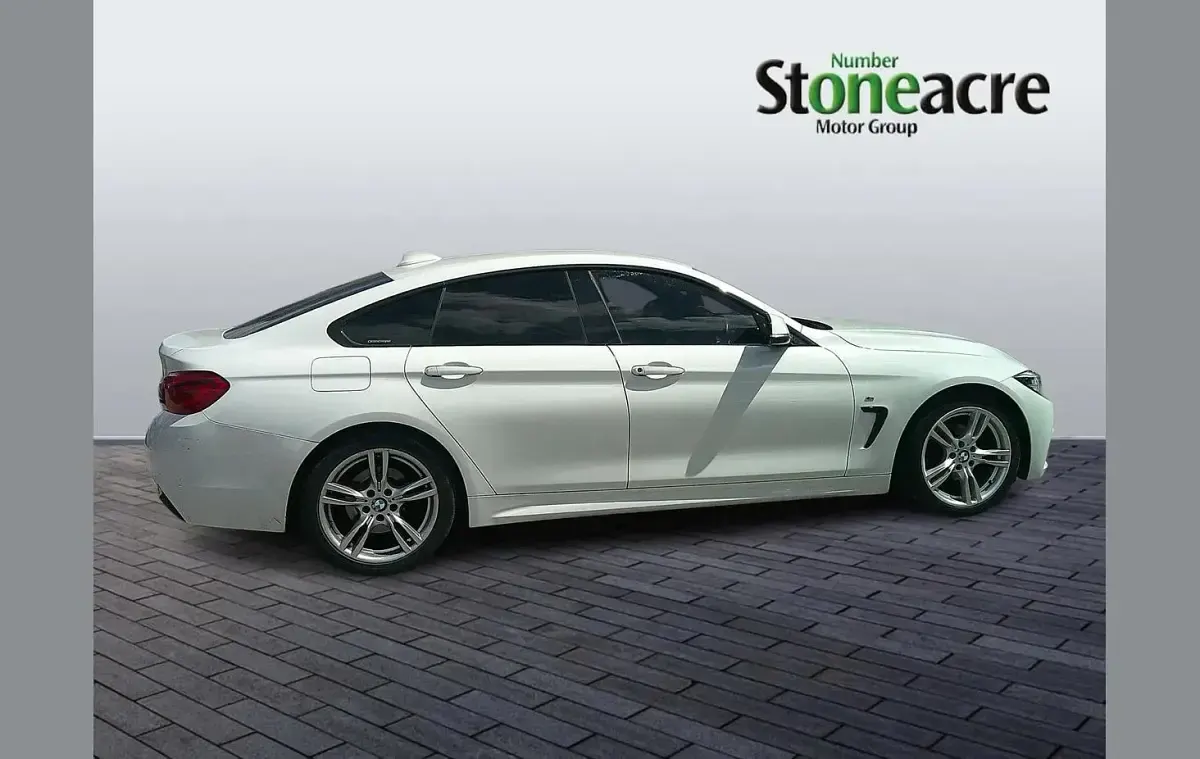 Used BMW 420 M Sport 180 HP (132 kW) 2017 White Coupe