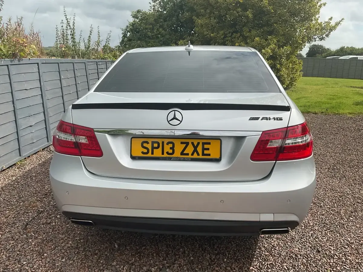 Used Mercedes E220 2013 Silver Sedan