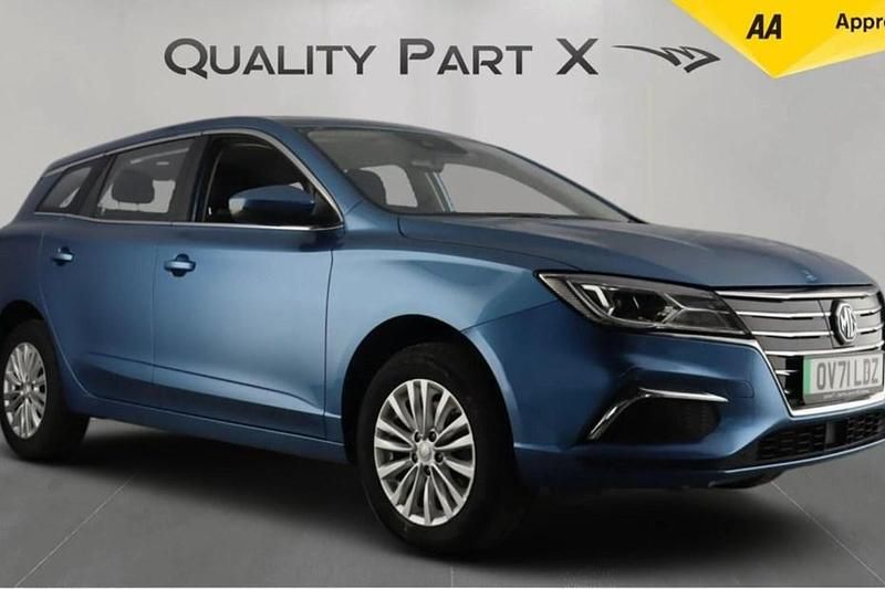 Blue Used 2021 MG MG5 EV Excite Estate | £7,799 (Fair price) - Image 1/1