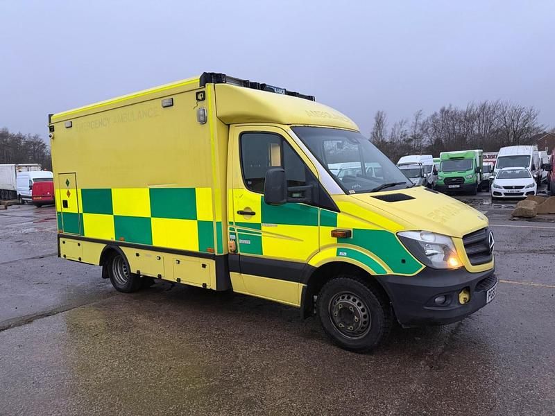 Yellow Used 2017 Mercedes Sprinter Van | £5,999 (Super price) - Image 1/4
